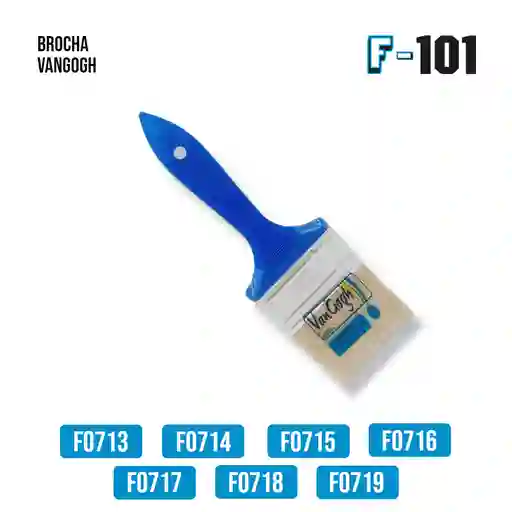 Brocha Vangogh/colorking 1