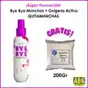 Bye Bye Quitamanchas 250ml Drops + Gratis Oxigeno Activo 200gr Quitamanchas