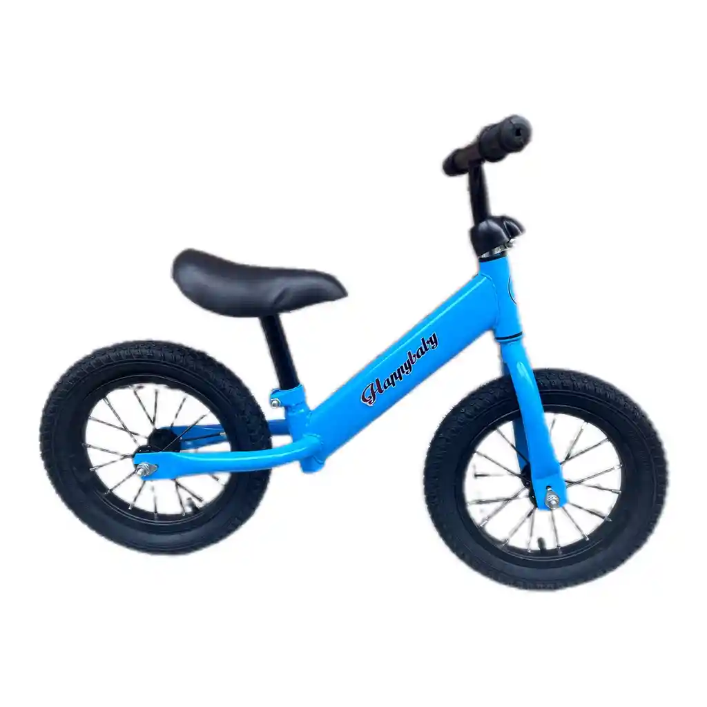 Bicicleta De Impulso Para Niñas Y Niños Color Azul