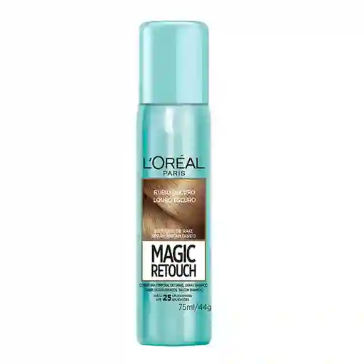 Spray L'oréal Paris Magic Retouch Rubio Oscuro 75 Ml