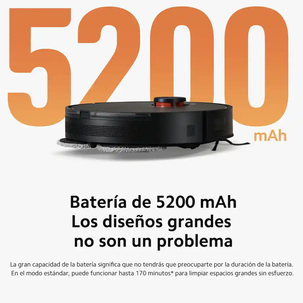 Xiaomi Robot Vacuum S20+ Aspiradora Trapeadora Inteligente