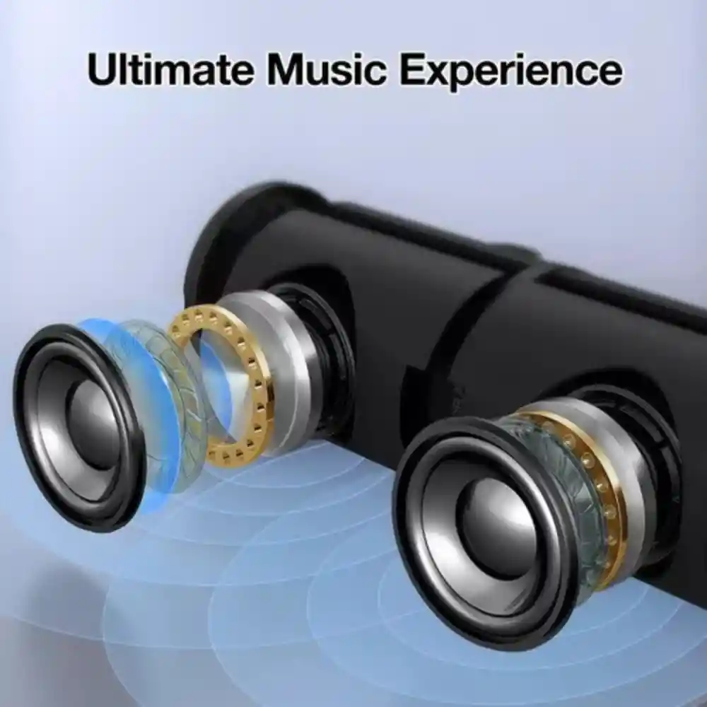 Parlante Bluetooth Resistente Al Agua 6 Horas De Duracion Original