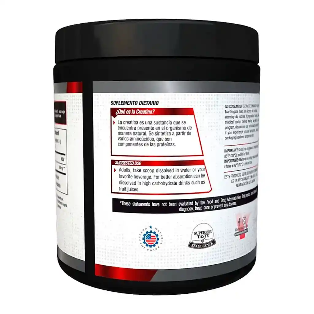 Creatine Time Monohidratada Micronizada 50 Servicios 150gr Vitanas