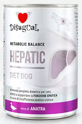 Disugual Dog Hepatic Con Pato 400g