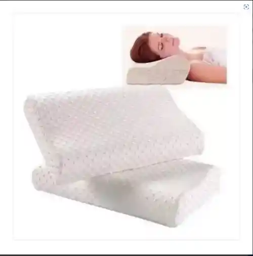 Almohada Memory Pillow Ortopédica Indeformable Con Aloe Vera