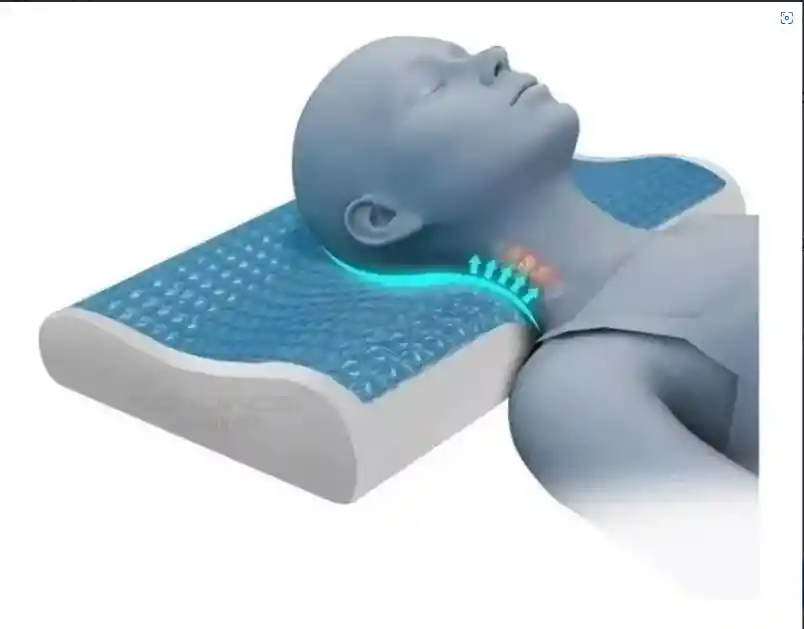 Almohada Memory Pillow Ortopédica Indeformable Cool Gel Fund