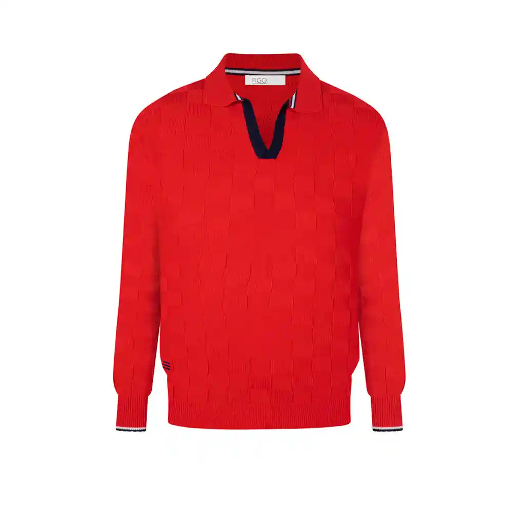 Polo Long Sleeves Ferrari Talla S