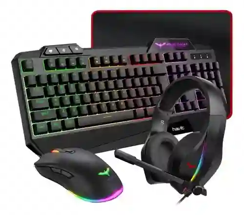 Kit Gamer Teclado Mouse Led Rgb ⚡