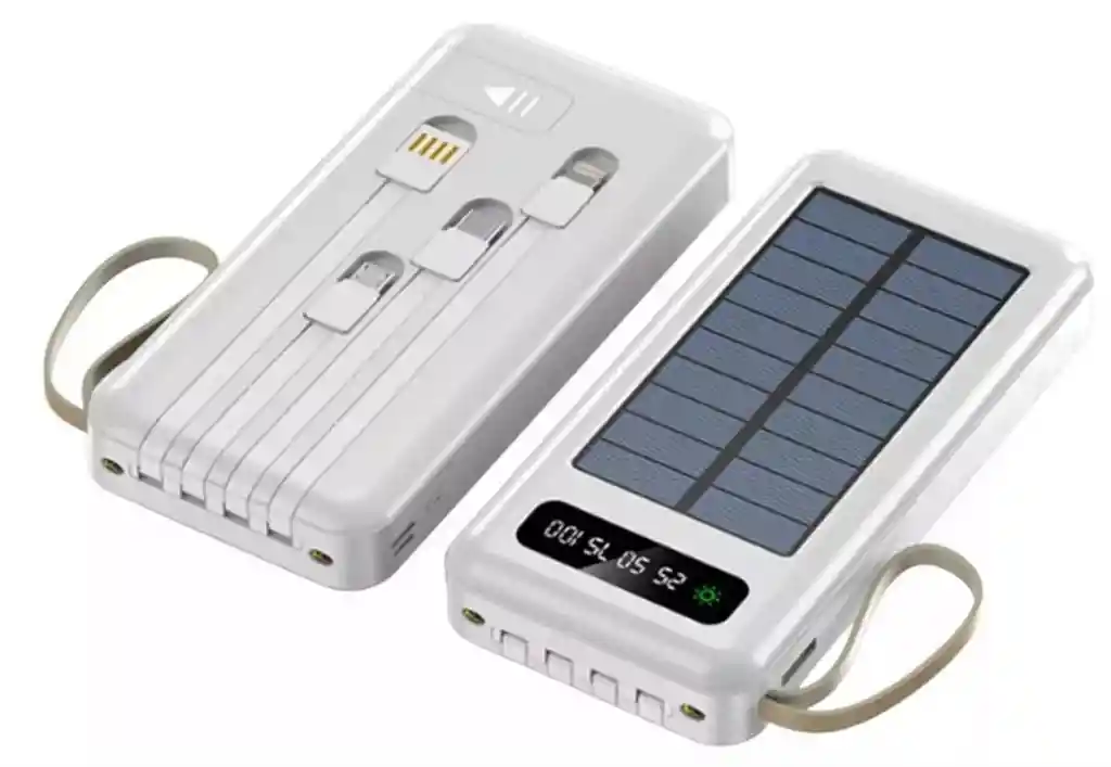 Power Bank 4 En 1 Carga Solar 20000 Mah Nia An-38