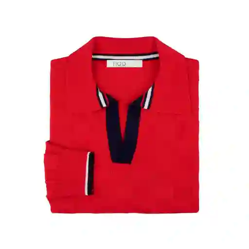 Polo Long Sleeves Ferrari Talla M