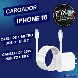 Cargador De Iphone 15 / 15 Pro/ 15 Pro Max