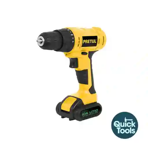 Taladro Inalambrico 3/8 Pretul 12v 29975