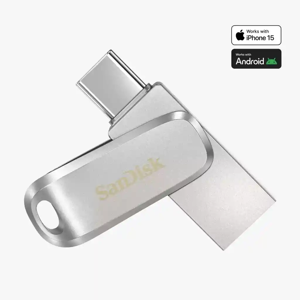 Memoria Dual Sandisk Usb - Tipo C / 64gb