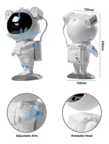 Proyector Astronauta Grande