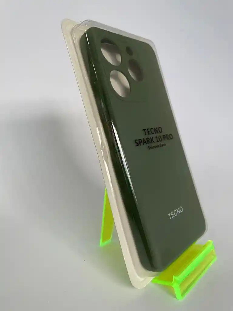 Silicon Case Tecno Spark 10 Pro/verde Oliva