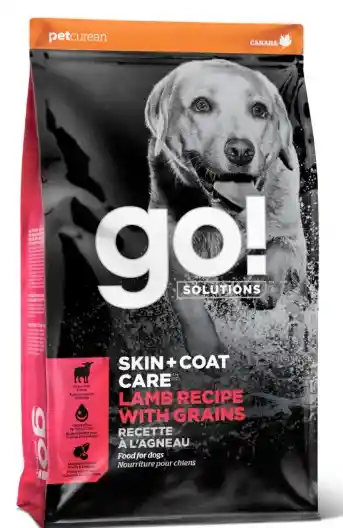 Go! Para Perro Solutions Adulto Piel Pelo Con Grano Cordero X 5.44 Kg