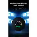 Mini Parlante De Ducha Bluetooth Luz Led 7 Colores, Manos Libres Con Micrófono Integrado, Ventosa, Bluetooth 5.0 Bts07 Impermeable (negro)