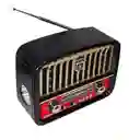 Radio Bluetooth Recargable 110v Espectacular Estilo Cafetero Fox Tech R-042bt