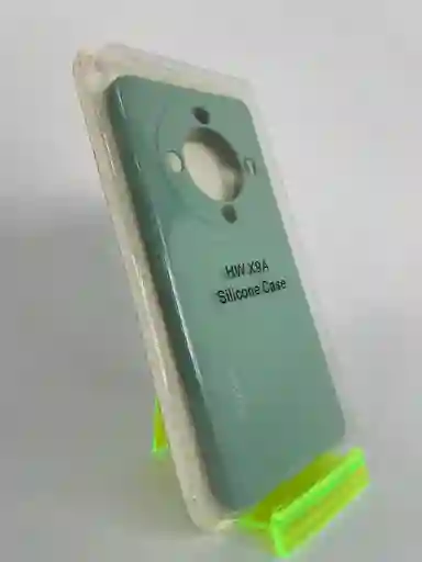 Silicon Case Honor Magic 5 Lite/x9a/verde Menta