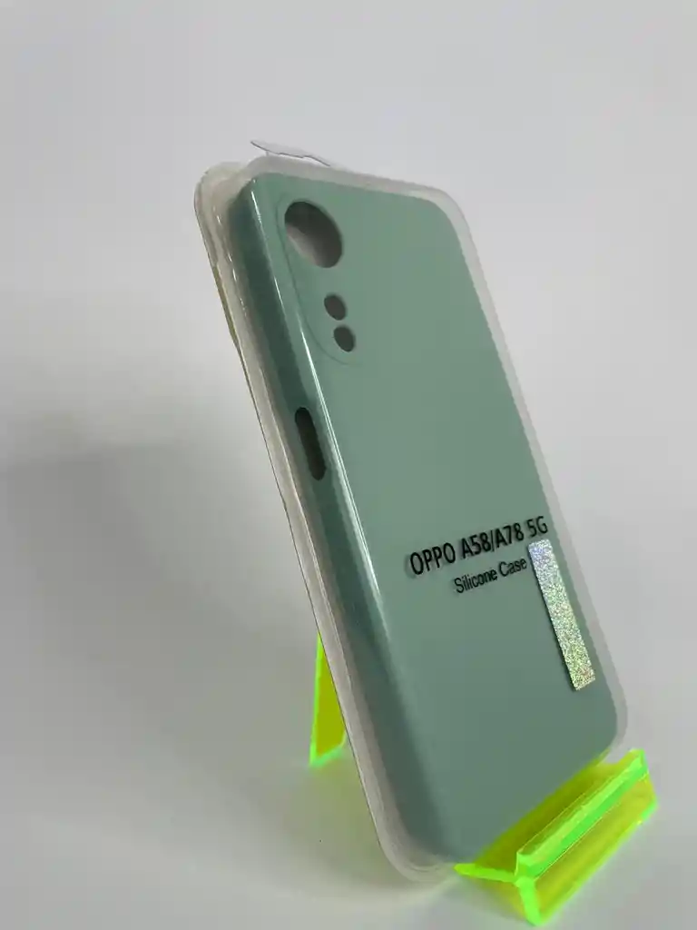 Silicon Case Oppo A58/a78-5g/verde Claro