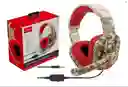 Audifonos Diadema Gamer Ipega R005 Camuflado Con Microfono