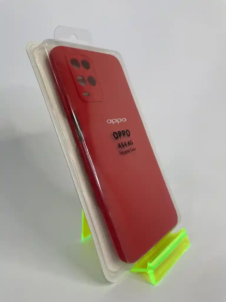 Silicon Case Oppo A54-4g/rojo