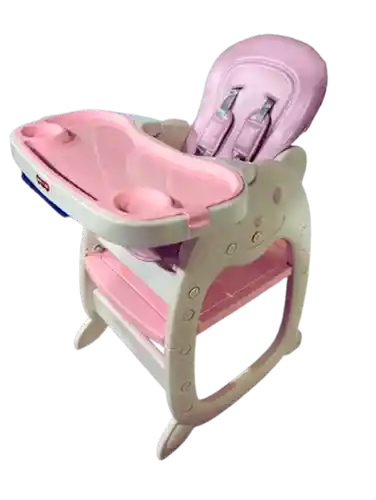 Silla De Comer 3 En 1 Rosa (om) Mdy-cl02