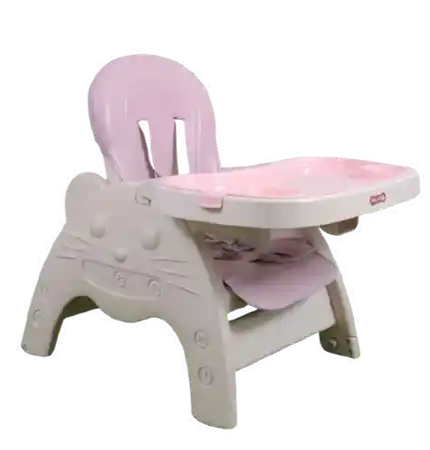 Silla De Comer 3 En 1 Rosa (om) Mdy-cl02