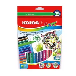 Plumones Kores Korellos X 10