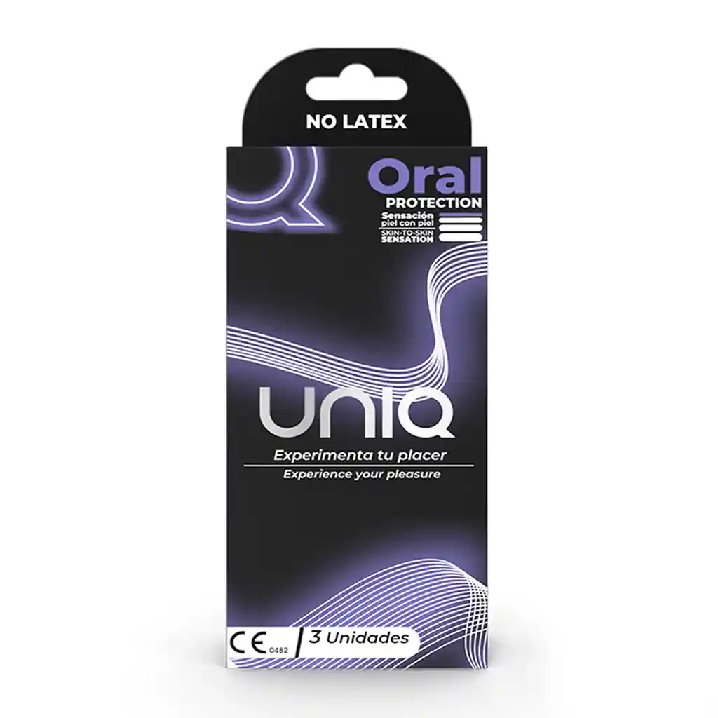 Uniq Oral Love Máscara Facial Para Sexo Oral X 3 Unidades