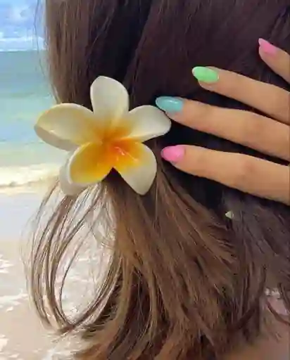 Gancho Caimán Pelo Flor - Hawaiano