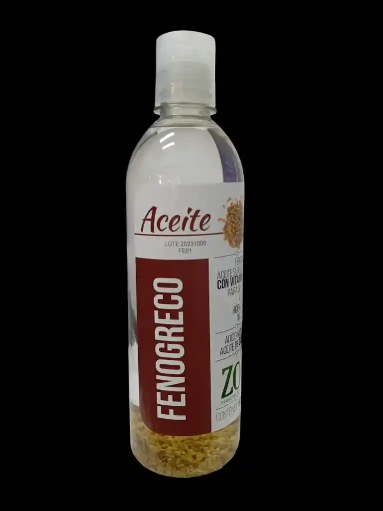 Aceite De Fenogreco X 500 Ml Zoi