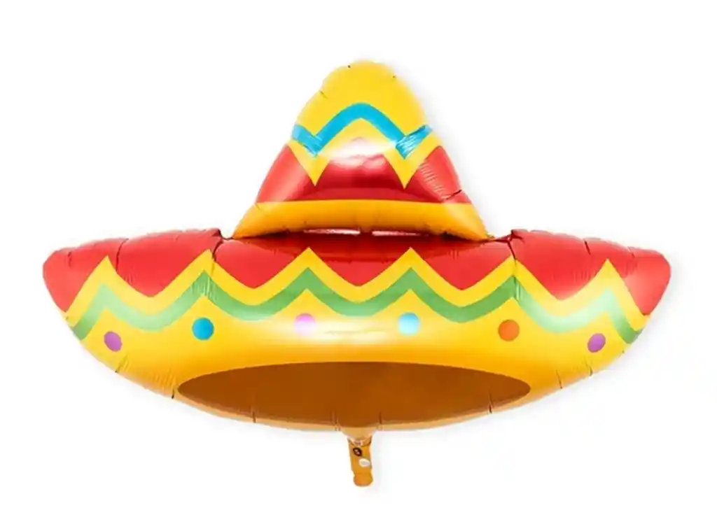 Fiesta Mexicana Sombrero Y Mustache Mexicanos Para Cumpleaños