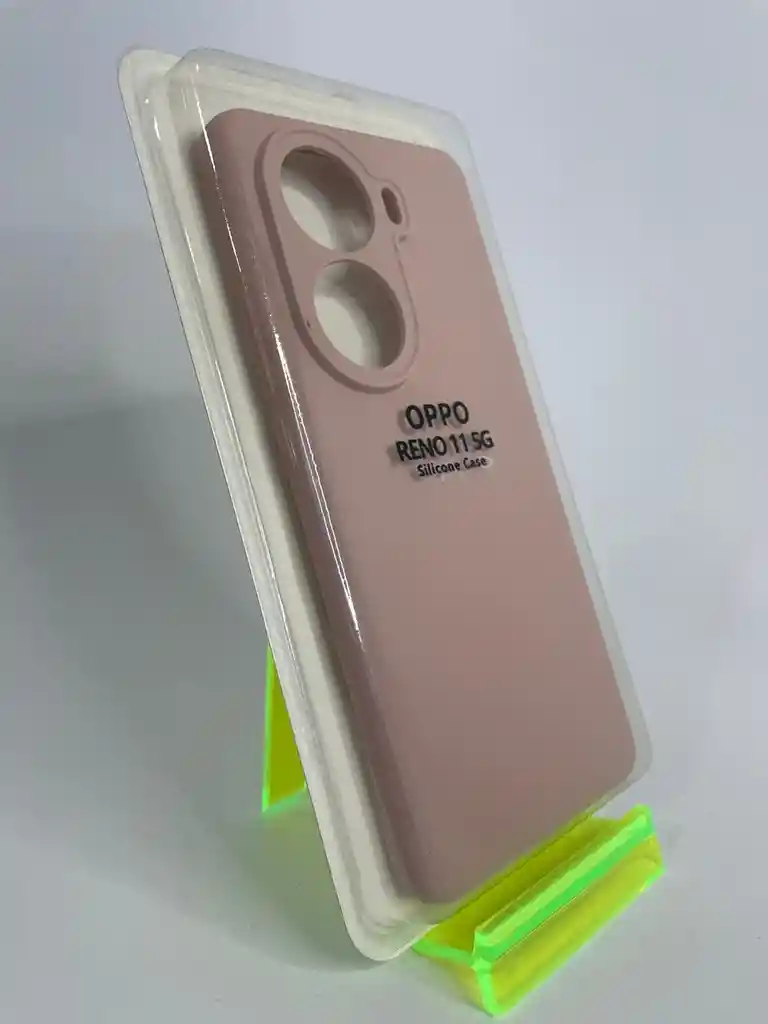 Silicon Case Oppo Reno 11-5g/rosado Opaco