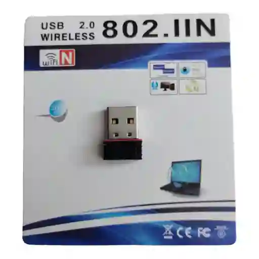 Antena Usb Wifi Para Computador Pequeña Lv-uw01rk