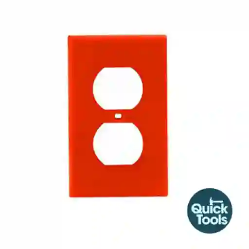 Tapa Plastica Leviton Naranja Retie