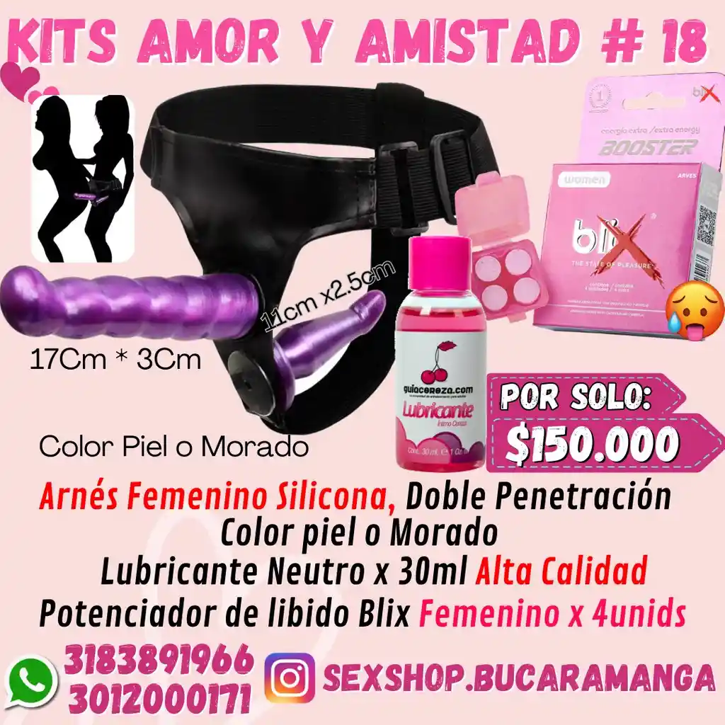 Kit Amor Y Amistad. Kit Sexual #18, Kit Arnes Lesbico