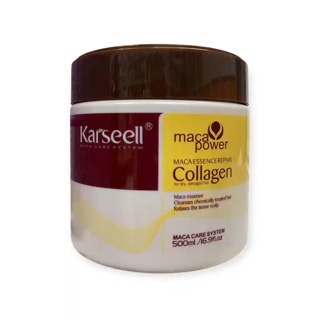 Mascarilla Capilar Karseell 100% Original X 500ml