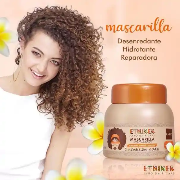 Mascarilla Reparadora Rizos Etniker 300g