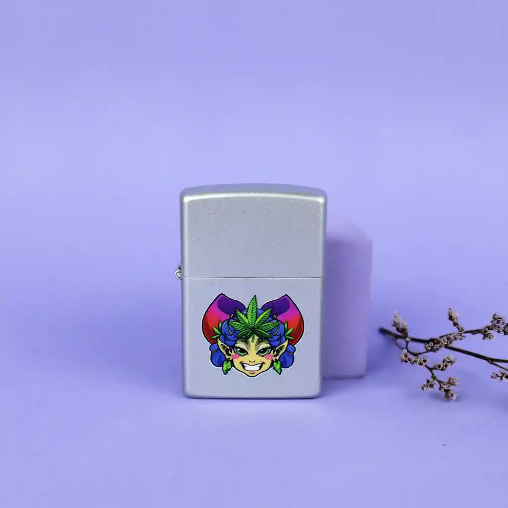 Encendedor Zippo Plateado