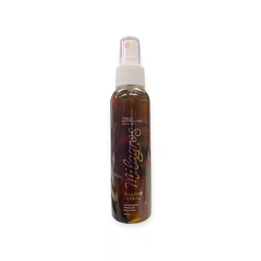 Tónico Revitalizante Capilar Herbal Milagros X 110ml