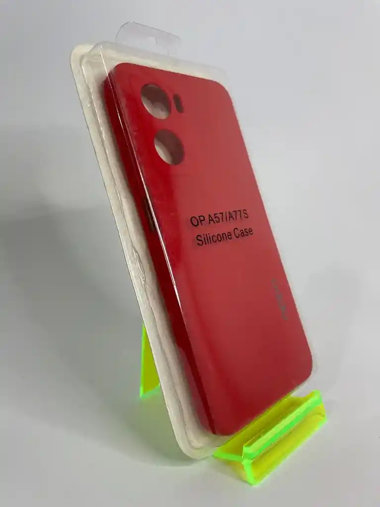 Silicon Case Oppo A57/a77s/rojo