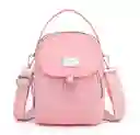 Bolso De Mano Diseño Mini Color Rosado