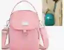 Bolso De Mano Diseño Mini Color Rosado