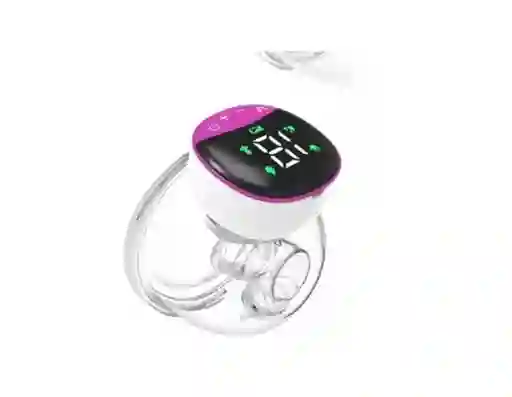 Extractor De Leche Eléctrico Portátil Inalámbrico Manos Libres Fucsia