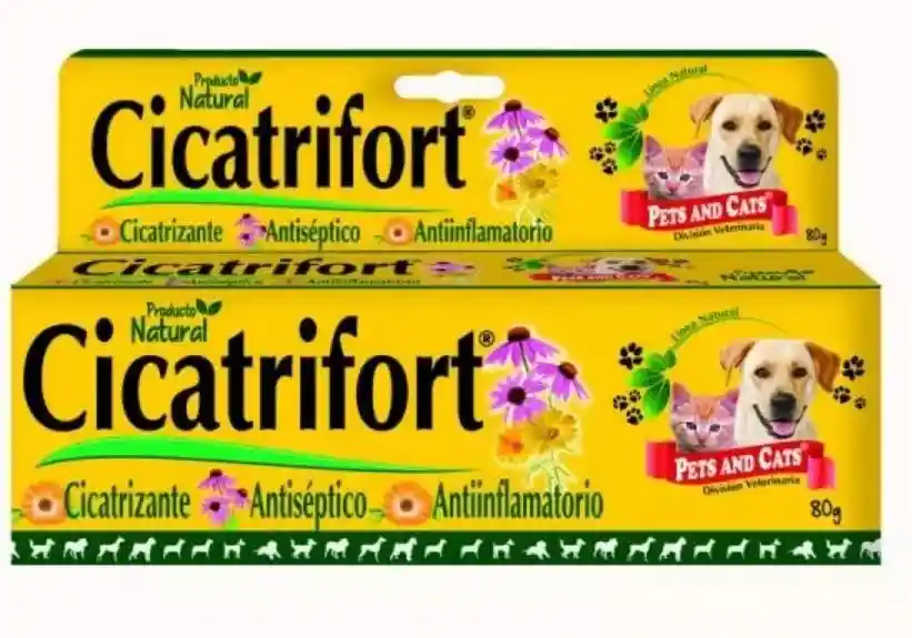 Cicatrizante Cicatrifort X 30 Gr Para Mascotas