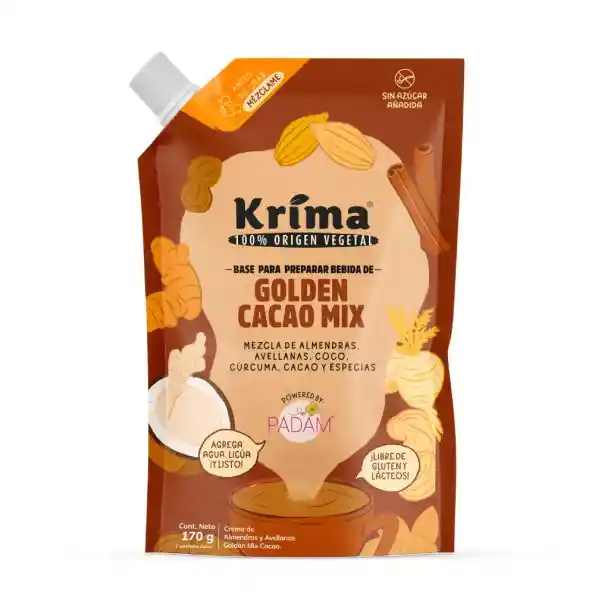 Golden Mix Cacao Latte X170gr Krima