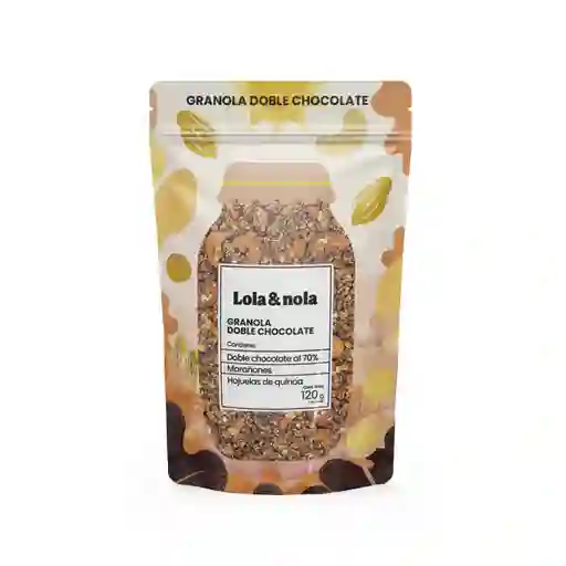 Granola Doble Chocolatx120g Doypack Lola