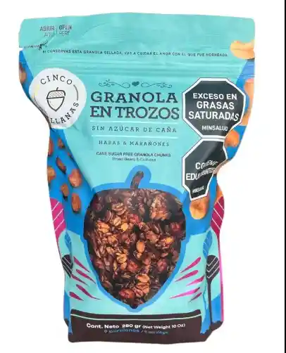 Granola S/a Habas Marañ X 280gr Cinco Av