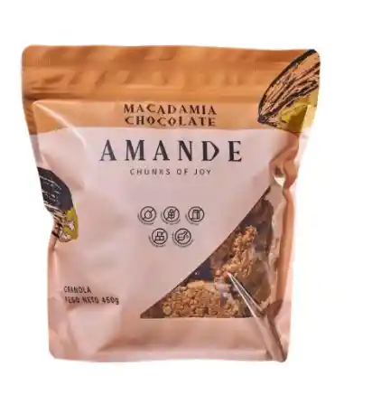 Granola Macadamia Bolsa X450gr Amande